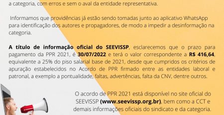PAGAMENTO DA PPR 2022