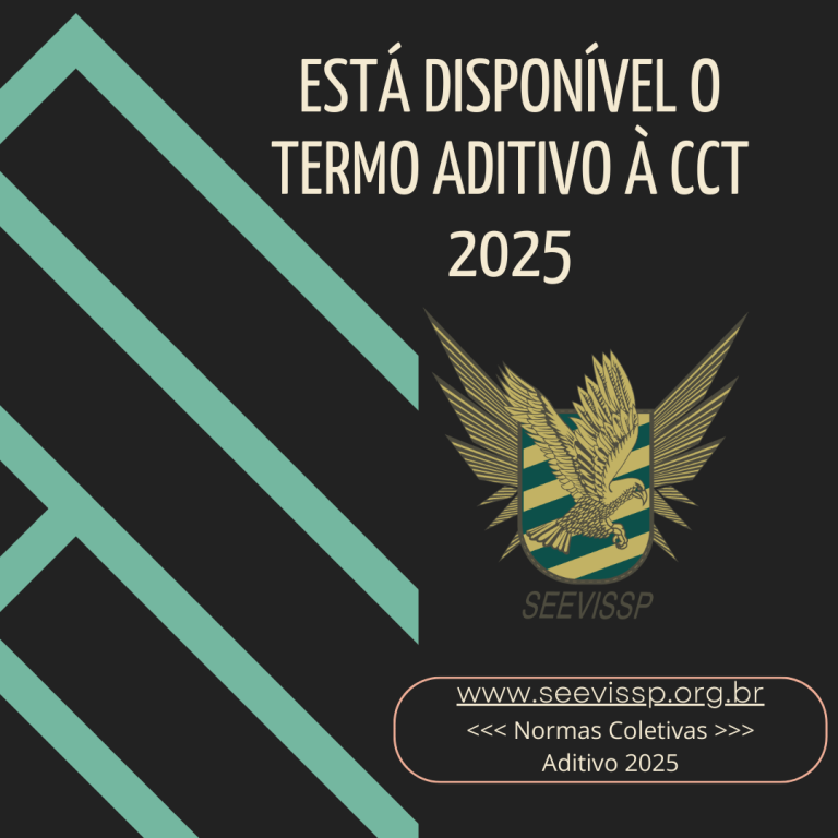 Termo Aditivo à CCT 2025 está disponível