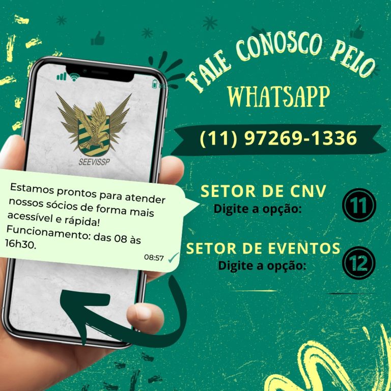 Precisa falar com o Setor de CNV e Eventos?